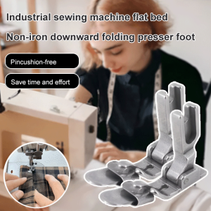 H Computerized flat lathe with ironing presser foot