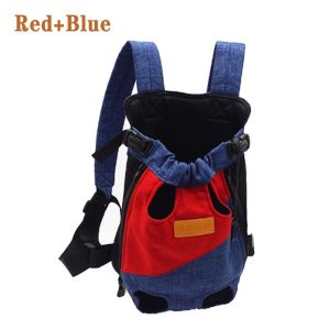 Pet Dog Cat Carrier Backpack Outdoor Canvas Legs Out Front Shoulder Bag Pet Carrier Travel Cute Bag Portable