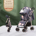 Newborn Baby Stroller Baby Girl For Baby Boys Can Sit Recline Foldable Lightweight Baby Stroller. 