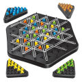 Chain Triangle Game Triggle Board Game Puzzle Triangle Chess Chain Chess Creativity Desktop Puzzle Game Interactive Peg Game. 