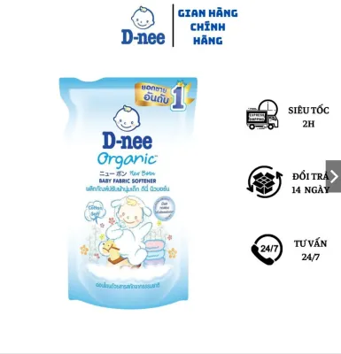 Nước xả vải Dnee túi 550ml chính hãng Thái - Nước xả quần áo cho bé mềm mại lưu hương lâu mẫu mới! !