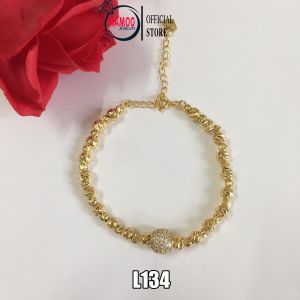 Lắc Tay Nữ Đính Đá Cao Cấp Lắc Bi Hạt Đá Lớn L134 Namoo Jewelry