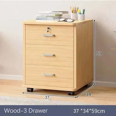 Magic Home Nordic Office Cabinet Company File Cabinet with Lock Drawer Office Storage Table Study living room storage cabinet
