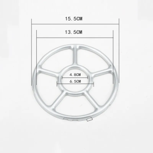 15.5cm Stainless Steel Gas Stove Bracket Stand Stove Rack for Kitchen Wok Pan Holder Stand Stove Rack Non-slip