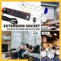 GLOBAL PRO Extension Plug Surge Protector Elektrik Soket Wayar Extension 5 Gang Extention Sirim Office School Home. 