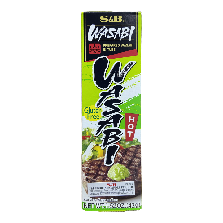 S&B Wasabi Paste Tube | 43g | Lazada Singapore