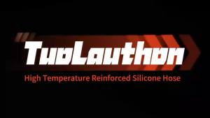 ID 2 Inch(5mm) High Temperature 4-Ply Reinforced Straight Silicone Hose Performance Coupler with 2Pcs T-Bolt Clamps Suitable High Level Turbo Connecting