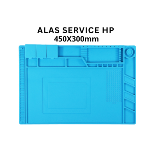 Alas Service Hp Silicone Soldering Mats Pad Insulator Heat Resistant  S-160 Biru