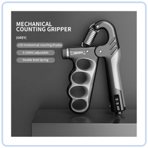 【Pure Care】 Adjustable Grip Strengthener / Mechanical or Electronic Counter / Ergonomic Anti-Slip Handle / Heavy-Duty