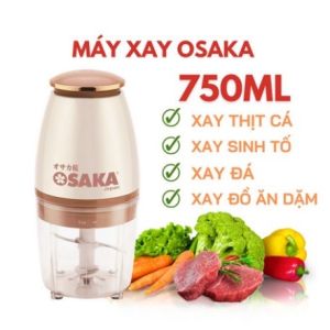 Máy Xay Thịt Osaka Nhật Bản Mẫu Mới Cao Cấp Công Suất 350W Xay Sinh Tố Đồ Ăn Dặm Cho Bé