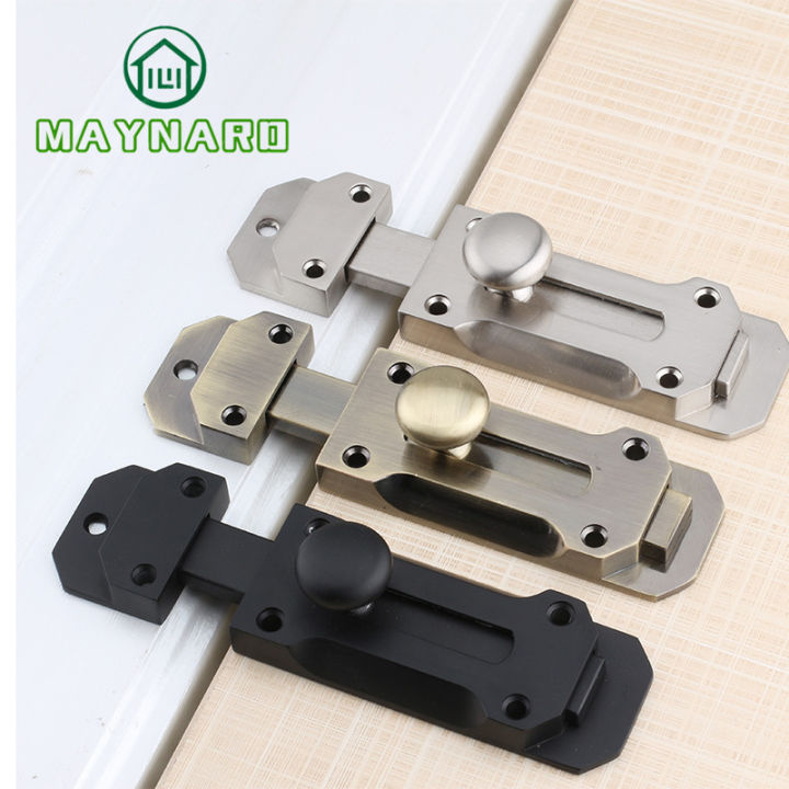 Door latch latch plug door latch plug stick door surface mounted copper