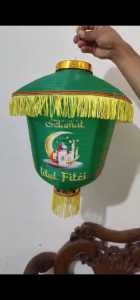 LAMPION LEBARAN RUMBAI LAMPION IDUL FITRI CANTIK LAMPION KEKINIAN HIASAN KANTOR DAN RUMAH