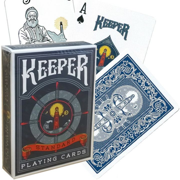 Ellusionist Blue Keeper Playing Cards Bicycle Deck Card Games Magic