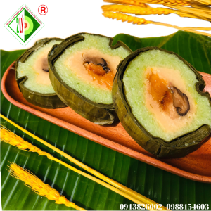 Bánh Tét Chay Thập Cẩm [Bánh tét Trà Cuôn Hai Lý tại Trà Vinh]