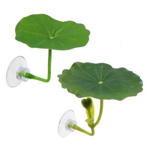 Fishtanks Decoration for Betta Fish Resting Bed Leaf Hammock Spawning Bed for Bettas Aquariums Landscaping Accessory