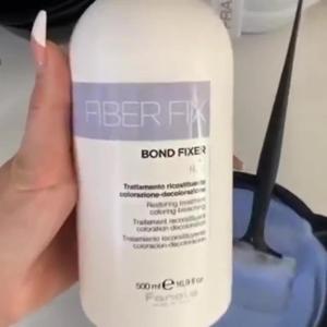 Dầu gội và mặt nạ hồi phục tóc liên kết tóc Fanola Fiber Fix 1000mlx2
