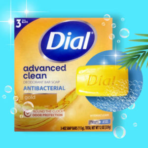 Dial Gold Antibacterial Cleansing Soap 113g 3 Pack