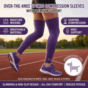 Outdoor Sports Extended Knee Pads Anti-Collision Compression Knee Pads Brace Sleeve High Elastic Protective Pad For Men and Women