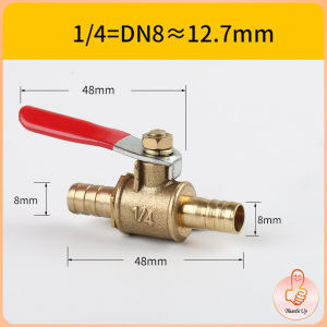 THUMBS UP วาล์วเปิด ปิด ท่ออุปกรณ์บอลวาล์วทองเหลือง มินิบอลวาวล์ 1/4นิ้ว 8 มม. pneumatic ball valve