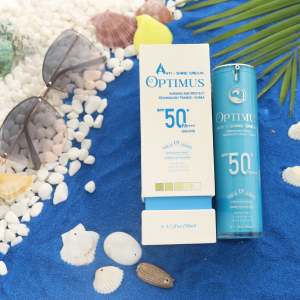 [Cam kết chính hãng] Kem chống nắng Optimus Thanh Mộc Hương loại 50ml giúp dưỡng ẩm nâng tông