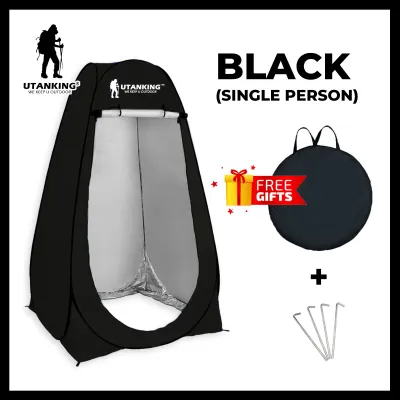 UtanKing™ Changing Tent Dressing Fitting Room Outdoor Bathroom Shower Privacy Bath Toilet Beach Camping Khemah Tandas