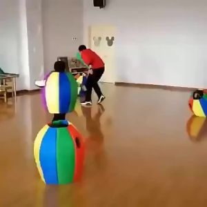 Colorful Penguin Body Intelligent Sensory Integration Training Equipment Ground Mouse Childrens Outdoor Sports Game Toy
