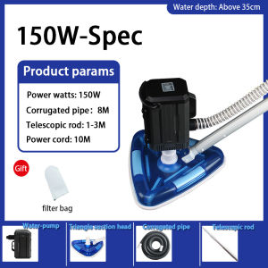Swimming Pool Vacuum Suction Pump Pool Vacuum Cleaner Water Vacuum Fish Pool Cleaning Suction Machine Pool Cleaning Tools Swimming Pool Cleaner Fish Pool Cleaner