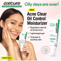 Oxe Cure Acne Clear Oil Control Moisturizer อ๊อกซีเคียว เจลบำรุงผิวหน้า เหมาะกับทุกสภาพผิว โดยเฉพาะผิวเป็นสิว 75 มล.. 