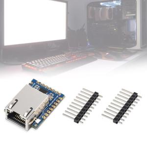 Low Power TTL Serial To Ethernet Module TTL Serial to Ethernet Module Networking Module UART to Networking Module Stamp Hole