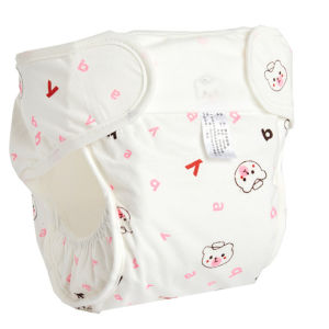 Quần tã trẻ sơ sinh có túi đựng tã quần bằng cotton có thể giặt được bỉm cho bé trai và bé gái đai cố định tã cho trẻ em