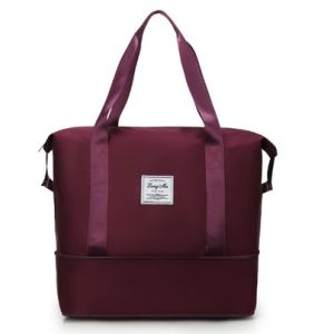 Travel Bag Large Capacity Foldable Waterproof Bag Besar Duffle Beg Expandable 旅行背包