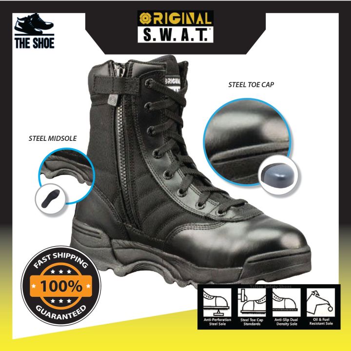 Work Boots Swat Safety Boots SWAT Tactical Boots – Kasut