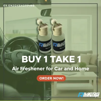 BUY 1 TAKE 1 Rivers Marine Squash Premium Car Air Freshener Hanging Diffuser 10ml for Car Home