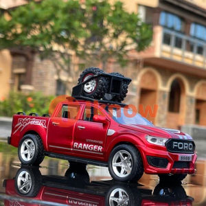 I Know Xe Ô Tô Bằng Hợp Kim Ford Raptor F350 Picku Mới 1:32 Mang Lốp Xe Địa Hình Đồ Chơi Xe Đúc Khuôn & Xe Đồ Chơi Mô Hình Ô Tô Quà Tặng Đồ Chơi Trẻ Em