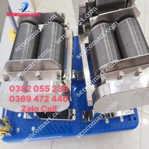 Máy thái bì heo inox giá rẻ bảo hành 12 tháng