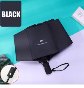 Automatic UV Umbrella With 99% Protection Small And Compact/Rainbow