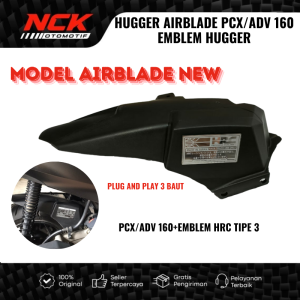 HUGGER AIRBLADE ADV PCX 160 + EMBLEM HUGGER SPAKBOR KOLONG AIR BLADE NEW MOTOR