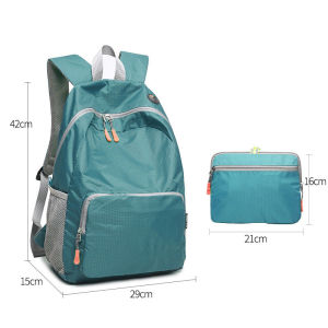 Ultra Light Outdoor Travel Bag Sports Backpack Mens Lightweight Travel Mountaineering Bag Commuting Folding Womens Small Backpack
