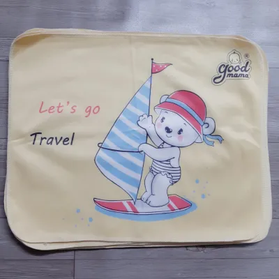 [HCM] 1 Miếng Lót Chống Thấm Goodmama Thoáng Khí Kháng Khuẩn Dành Cho Bé Sơ Sinh Đến 12 Tháng/Kích Thước: 30x40cm/Lót Thay Bỉm Tã Lót Tè Lót Bỏ Bỉm Ban Ngày Khi Bé Ngủ/Hàng Việt Nam Chất Lượng Cao