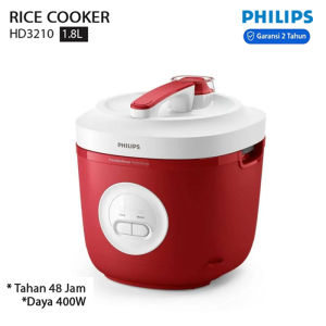 Philips Rice Cooker HD3210 / HD-3210 - Magic Com 3 in 1 Non Stik Kapasitas 18L Tahan Hingga 48 Jam
