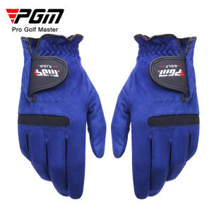 PGM Mens Golf Gloves Microfiber Cloth Gloves Mens Sports Gloves 1 piece ST004