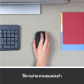 Logitech Wireless Mouse B170 เม้าส์ไร้สาย, สวิตช์ปิด-เปิด Invisible optic เซ็นเซอร์ไร้แสงสีแดง. 