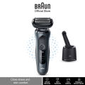 Braun Series 6 61-N7000cc Electric Shaver for Men Rechargeable Wet & Dry Electric Razor Smart Care Center. 