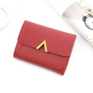 DROPASSIST 1222 3 Folds Short Wallet Bag Dompet Wanita Perempuan Pouch Purse Beg Tangan Coin Wanita