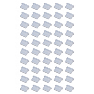 Silicone USB C Dust Cover Type-C Dust Plugs Phone Charging Port Protector Cover 50Pcs Universal Type C Anti Dust Caps