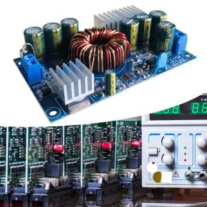 โมดูลปรับแรงดันไฟฟ้าที่แม่นยำ4A 12V-90V ถึง9V 12V 19V 24V สำหรับวิศวกรอิเล็กทรอนิกส์และนักงานอดิเรก