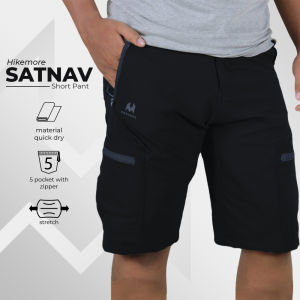 BISA COD / BAYAR DI TEMPAT !!! Celana Pria Hiking Outdoor Cargo Hikemore Satnav Premium