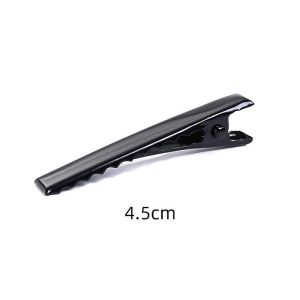50pcs Fashion Black Hair Clip Accessories Duckbill Clip Alligator Hairpin 4.5CM for DIY Production