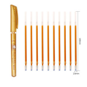 抄经专用笔 金色墨汁抄经笔 檀香 抄经 Writing Copying Gold Ink Pen Casing Sandalwood Fragrance