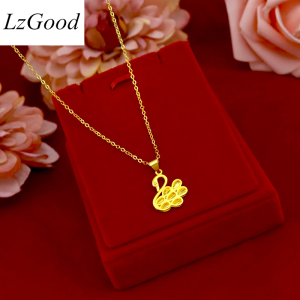 【Giao Hàng Nhanh】 Vòng Cổ Thiên Nga Nhỏ Bằng Vàng 999K Quà Tặng Ngày Lễ 10G Trọng Lượng Thời Trang Cho Nữ Trang Sức Tinh Tế